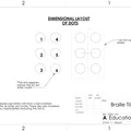 Chữ Braille Viết Hoa A–Z In Nhiều Màu/AMS (Chỉ Chữ In Hoa) - Thumbnail 6