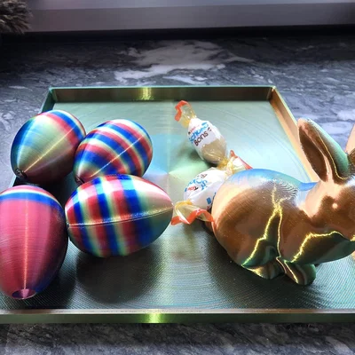 Trứng in 3D có thể nhét đồ vào giữa chừng (pause ở 66%)