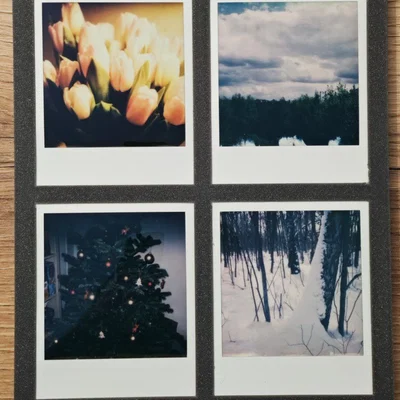 Khung giữ ảnh Polaroid (Polascan) giúp scan ảnh chuyên nghiệp