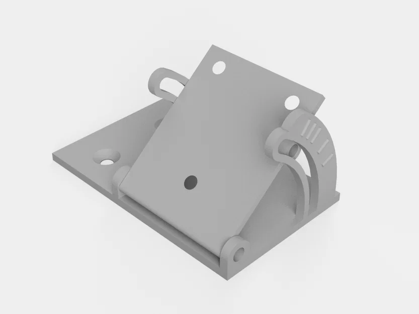 Ngàm gắn camera (Daheng/Allied Vision) lên nhôm định hình 20x20 có vạch góc - Image 1