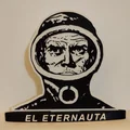 Mô hình trang trí bánh kem El Eternauta (Juan Salvo) in 3D - Thumbnail 1