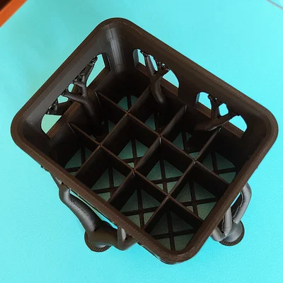 Két bia holder pin 18650 (Beer crate aku holder - 18650 version)