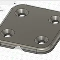 Bản lề phẳng không chốt (Flat No-Pin Hinge) - Thumbnail 1