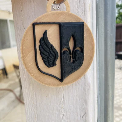 Móc khóa logo St. Michaels Abbey in 3D độc đáo