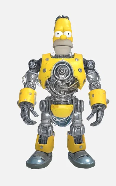 Mô hình Robot Homer Simpson (ROBOT DEMONIO) in 3D cực chất - Image 1