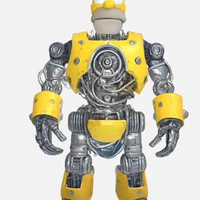 Mô hình Robot Homer Simpson (ROBOT DEMONIO) in 3D cực chất