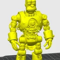 Mô hình Robot Homer Simpson (ROBOT DEMONIO) in 3D cực chất - Thumbnail 3