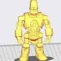 Mô hình Robot Homer Simpson (ROBOT DEMONIO) in 3D cực chất - Thumbnail 6