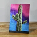 Chân đế trưng bày tranh ảnh 3.5x5 inch (Art Stand) - Thiết kế 3D - Thumbnail 3