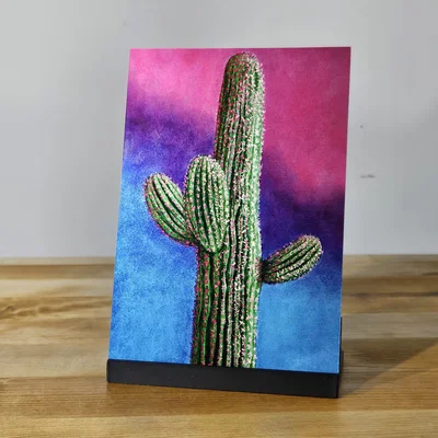 Chân đế trưng bày tranh ảnh 3.5x5 inch (Art Stand) - Thiết kế 3D