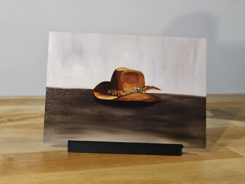 Chân đế trưng bày tranh ảnh 3.5x5 inch (Art Stand) - Thiết kế 3D - Image 4