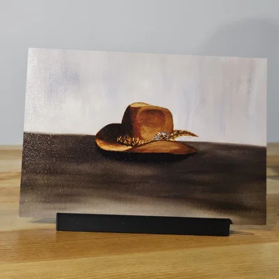 Chân đế trưng bày tranh ảnh 3.5x5 inch (Art Stand) - Thiết kế 3D