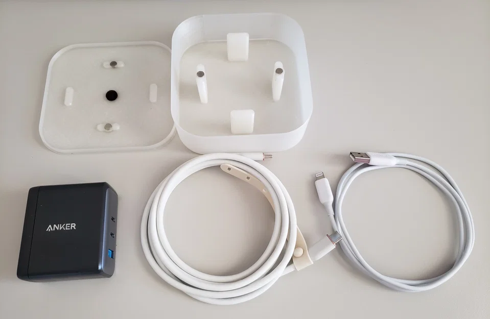 Hộp du lịch nam châm cho Anker 736 Charger & dây sạc - Image 1