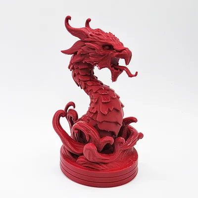 Mô hình thu nhỏ Rồng Dung Nham (Lava Dragon Miniature)