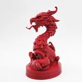 Mô hình thu nhỏ Rồng Dung Nham (Lava Dragon Miniature) - Thumbnail 2