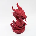 Mô hình thu nhỏ Rồng Dung Nham (Lava Dragon Miniature) - Thumbnail 6