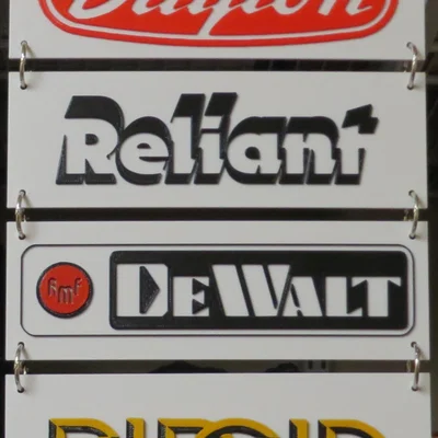 Logo Dụng Cụ Vintage #2 (Dayton, Reliant, DeWalt, Ridgid)