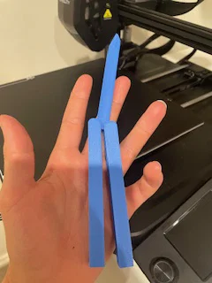 BUTTERFLY KNIFE FIDGET (đồ chơi fidget dạng bướm) - Image 1