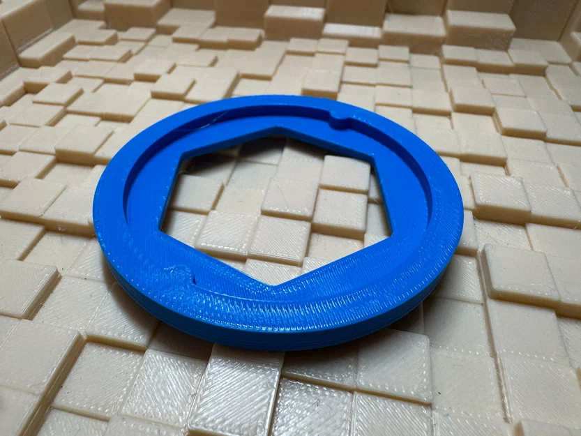 Giá đỡ cuộn Filament cho bảng Skadis (dùng vòng bi 608) - Image 2