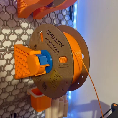 Giá đỡ cuộn Filament cho bảng Skadis (dùng vòng bi 608)