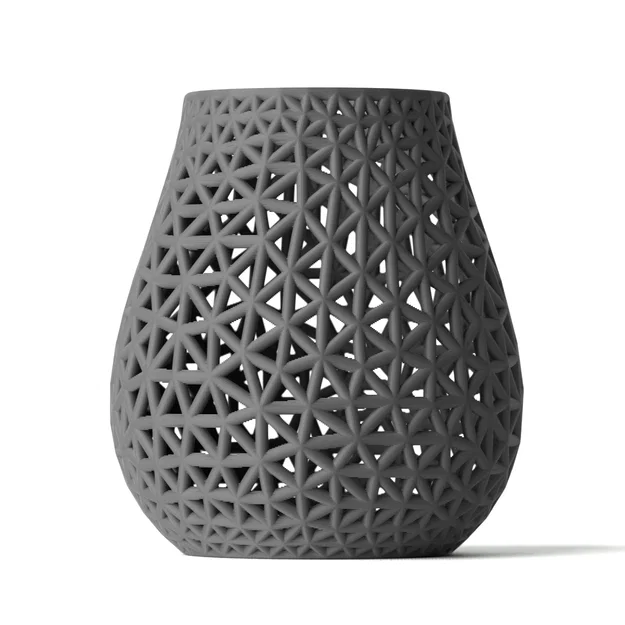 Ống Cắm Bút 3D In Hình Lưới Độc Đáo Hiện Đại - Image 2