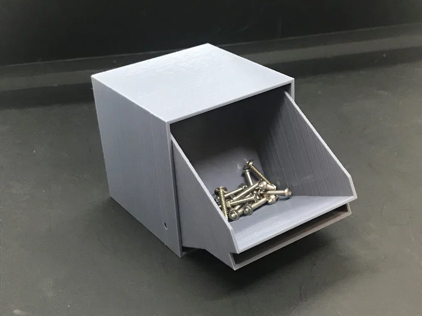 Ngăn chứa linh kiện nhỏ dạng nghiêng xếp chồng (Stackable Tilt-Out Storage Bins) - Image 2