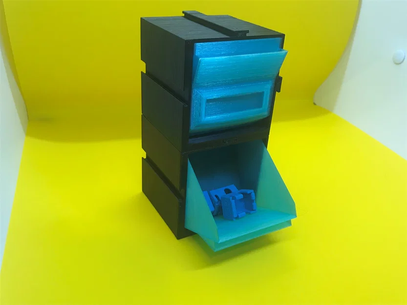Ngăn chứa linh kiện nhỏ dạng nghiêng xếp chồng (Stackable Tilt-Out Storage Bins) - Image 5