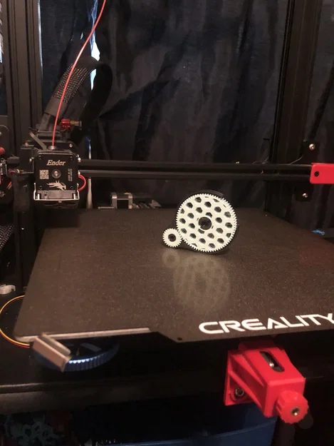 Mô hình bánh răng xoay giảm stress (Scaleable Gear Fidget) dễ in 3D - Image 1