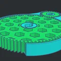 Mô hình bánh răng xoay giảm stress (Scaleable Gear Fidget) dễ in 3D - Thumbnail 2