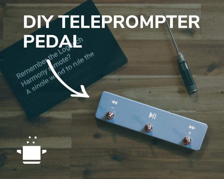 Remote Bluetooth cho Teleprompter (bàn đạp chân) - Image 1