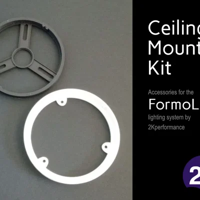 Bộ kit gắn trần cho hệ thống đèn FormoLum (Ceiling Mount Kit)