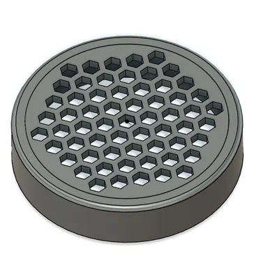 Insert lưới lục giác cho ống thông gió 125mm