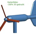 Mô hình máy bay trang trí sân vườn (Flieger) in 3D độc đáo - Thumbnail 1