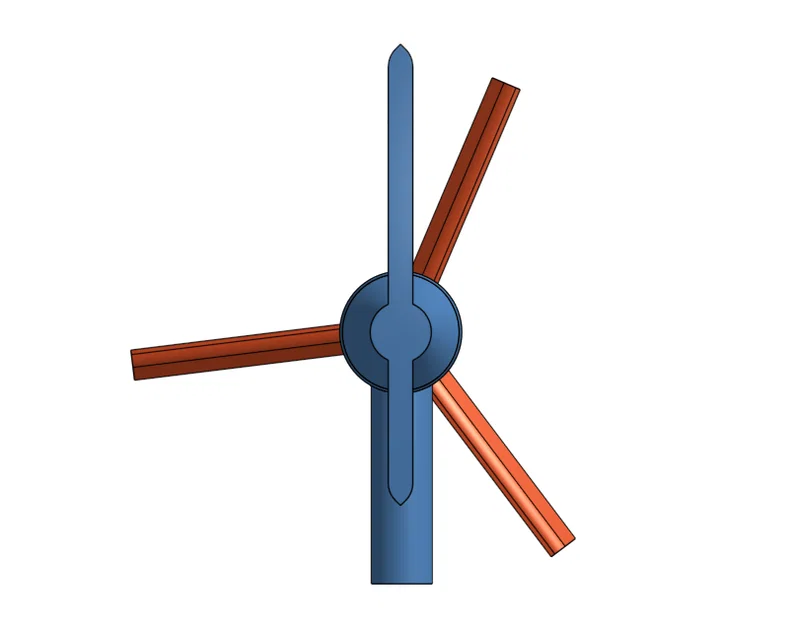Mô hình máy bay trang trí sân vườn (Flieger) in 3D độc đáo - Image 4