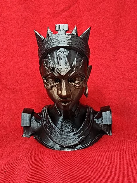 Mô hình tượng Nữ hoàng Nubian (Nubian Queen) in 3D độc đáo - Image 1