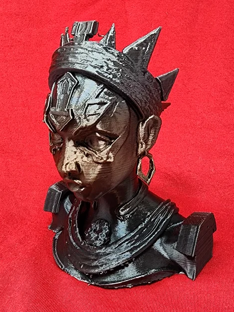 Mô hình tượng Nữ hoàng Nubian (Nubian Queen) in 3D độc đáo - Image 2