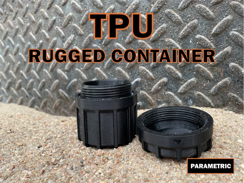 Hộp đựng TPU Rugged Container 50mm - Image 1