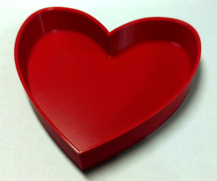 Khay Đựng Đồ Hình Trái Tim (Heart Bowl) - Phụ Kiện In 3D Độc Đáo - Image 1