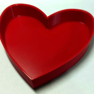 Khay Đựng Đồ Hình Trái Tim (Heart Bowl) - Phụ Kiện In 3D Độc Đáo