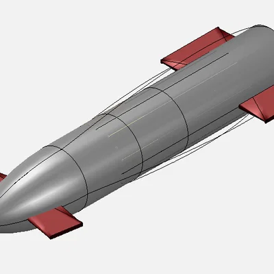 Mô hình tên lửa kỹ thuật 3D (Senior Design 1 Project)