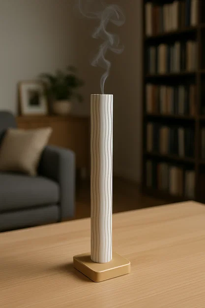 Que nhang - đế/giá đỡ (Incense stick stand/holder) - Image 1