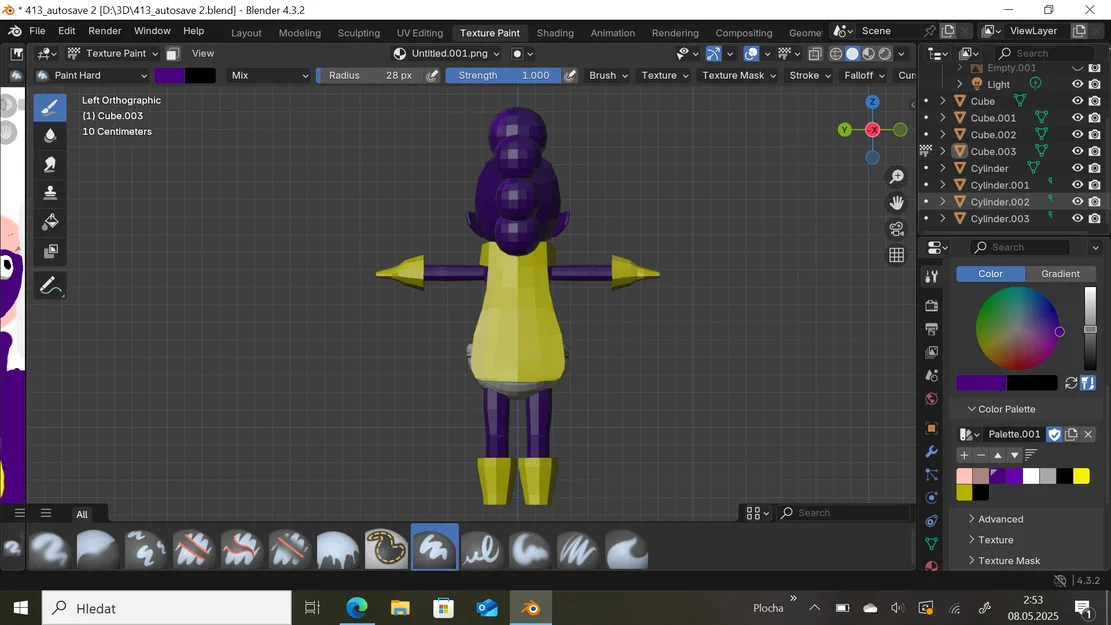 Mô hình 3D Minoru Mineta (My Hero Academia) cho máy in 3D - Image 2