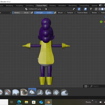 Mô hình 3D Minoru Mineta (My Hero Academia) cho máy in 3D