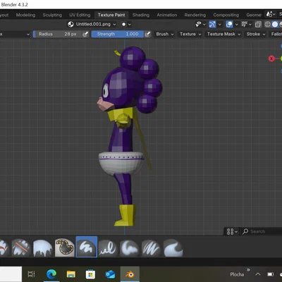 Mô hình 3D Minoru Mineta (My Hero Academia) cho máy in 3D