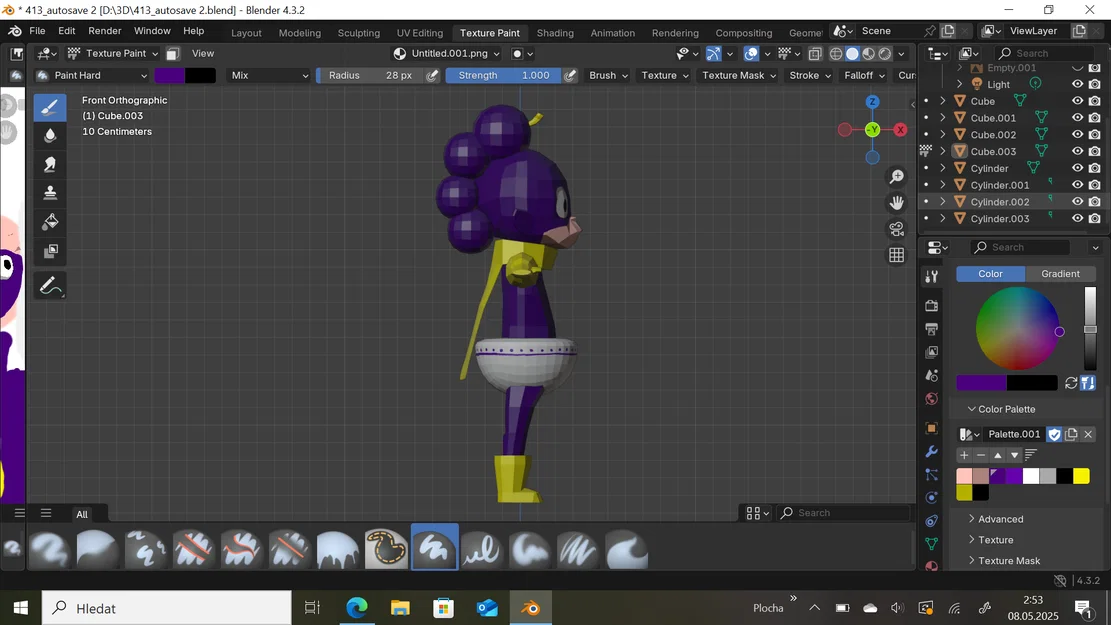 Mô hình 3D Minoru Mineta (My Hero Academia) cho máy in 3D - Image 4