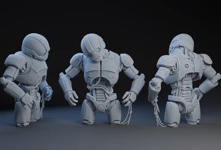 Mô hình Junked Droid Star Wars - Robot bị bỏ hoang đầy ấn tượng - Image 1