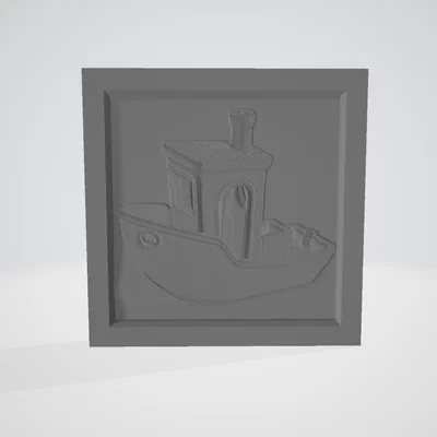Tranh nghệ thuật 3DBenchy treo tường (3DBenchy Flat Art)