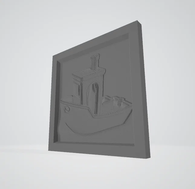 Tranh nghệ thuật 3DBenchy treo tường (3DBenchy Flat Art) - Image 5