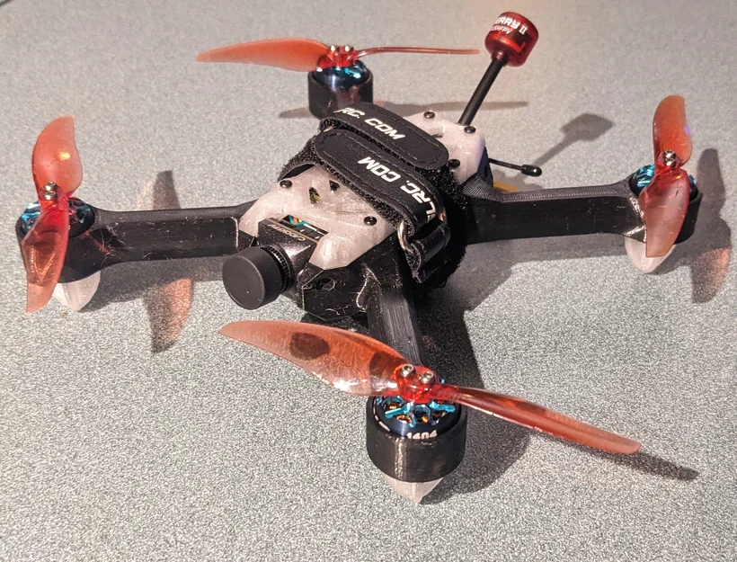 Chân đế đáp 3D cho FPV Drone Wraith - Tối ưu treo pin 3S - Image 1