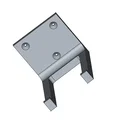 Móc treo tường đa năng (Wandhalter) cho bơm xe và dụng cụ - Thumbnail 2